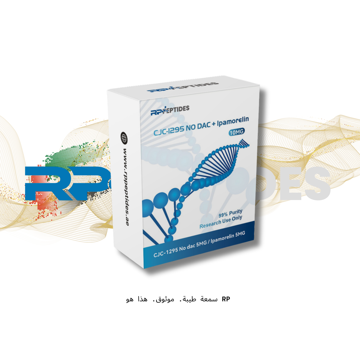 CJC-1295 without DAC + Ipamorelin 10MG : Research Only